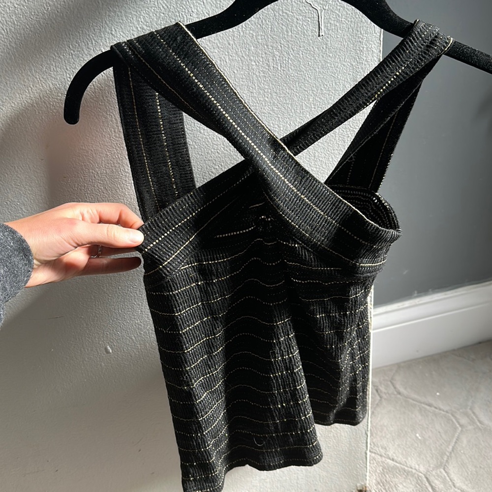 Loft criss cross halter.  XS.  Never worn, still has tags on